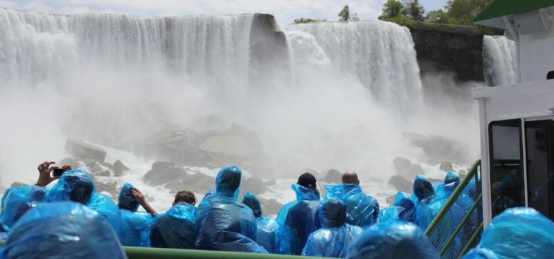 Niagara Falls from the Maid of the Mist