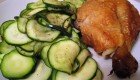 5 minute dinner idea: chicken and zucchini