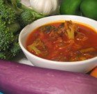 Hearty vegetable soup