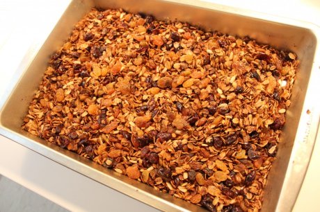 Homemade granola recipe